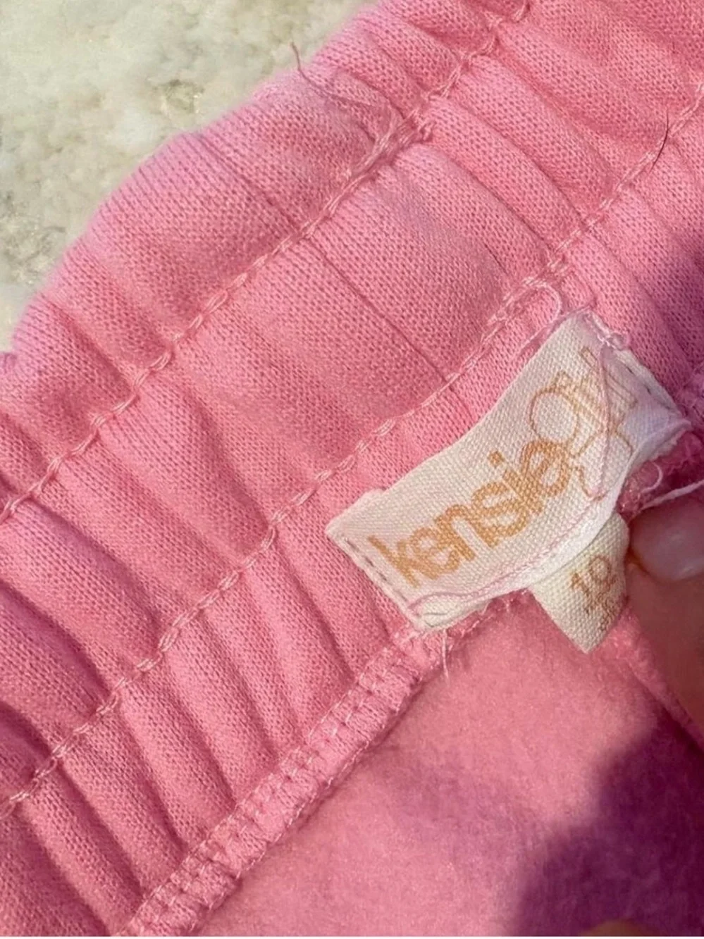 🩷$3 BUNDLED- Kensie Girl Pink Pull-On Sweat Shorts